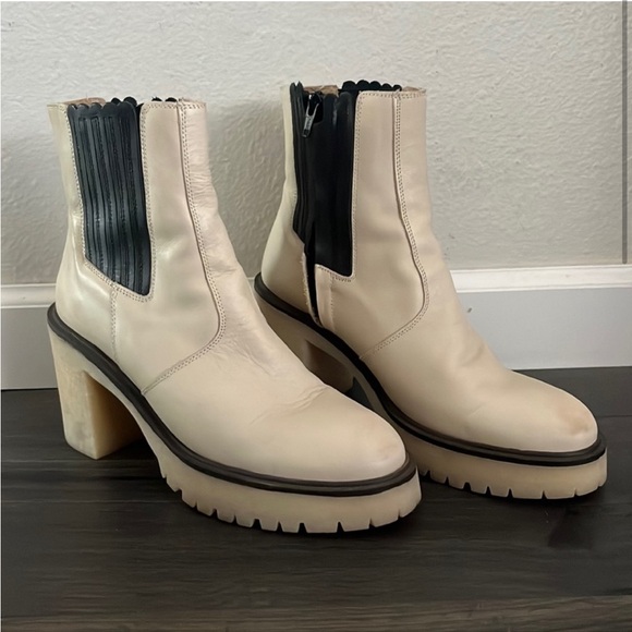 Free People James White Chelsea Boots - Picture 1 of 7